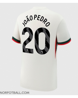 Billige Fotballdrakt Chelsea Joao Pedro #20 Replika Bortedrakt 2025-26 Kortermet